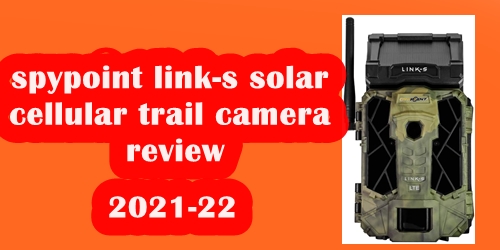 spypoint link-s solar cellular trail camera review